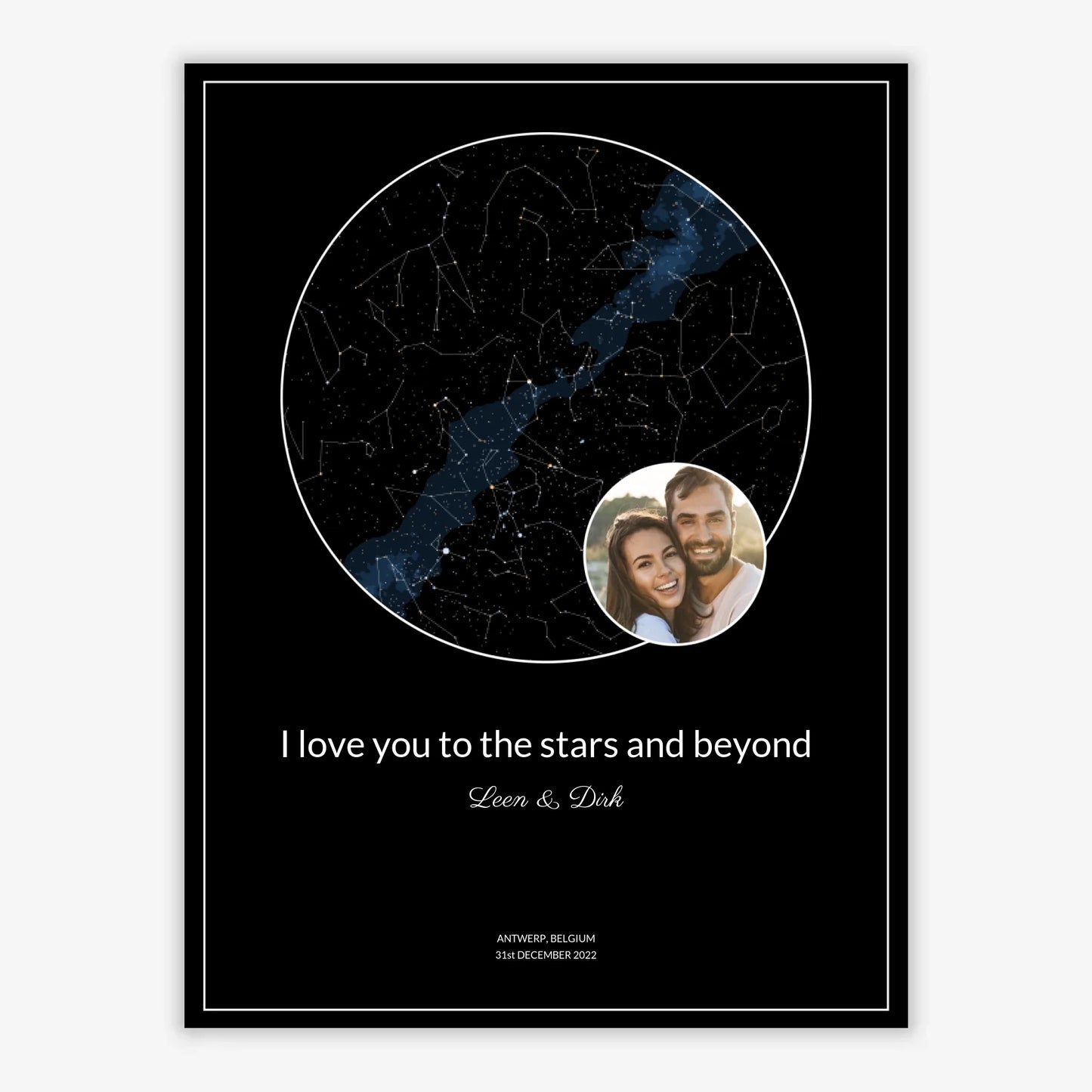 Celestial Night with Photo